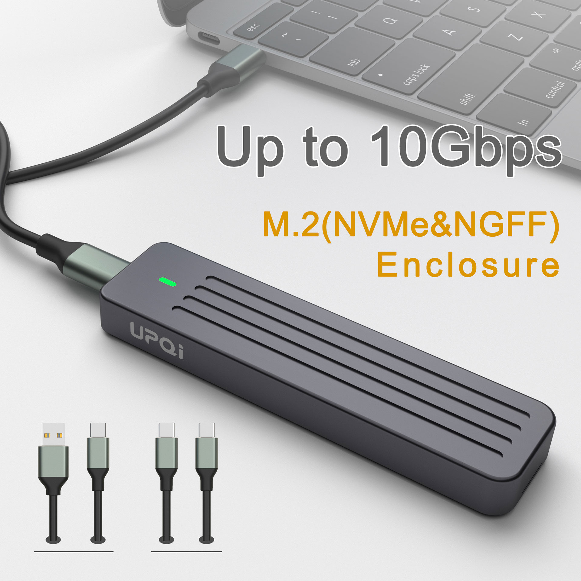 M.2 NVMe SATA NGFF SSD Ŭ , USB 3.2 Gen2 10Gbps ̽, PCIe M2,Boitier Externer, ˷̴  , UASP Ʈ